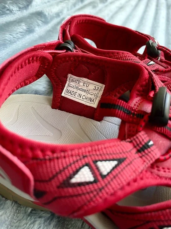 Dannto Women's Outdoor Sport Sandals Red Size 37 - Picture 5 of 11